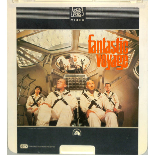 Fantastic Voyage (1966) Vintage CED Videodisc