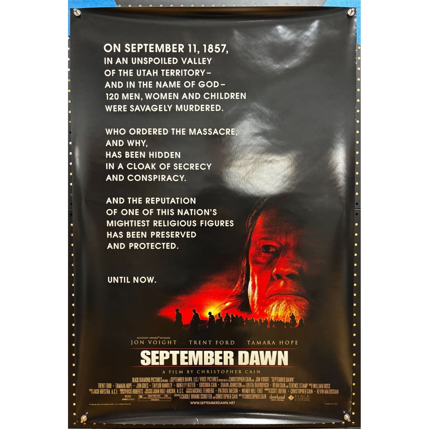 September Dawn (2007) Double-Sided, Original Rolled Poster 27x40
