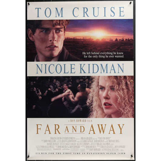 Far and Away (1992) Original Double-sided Movie Poster Rolled 27x40