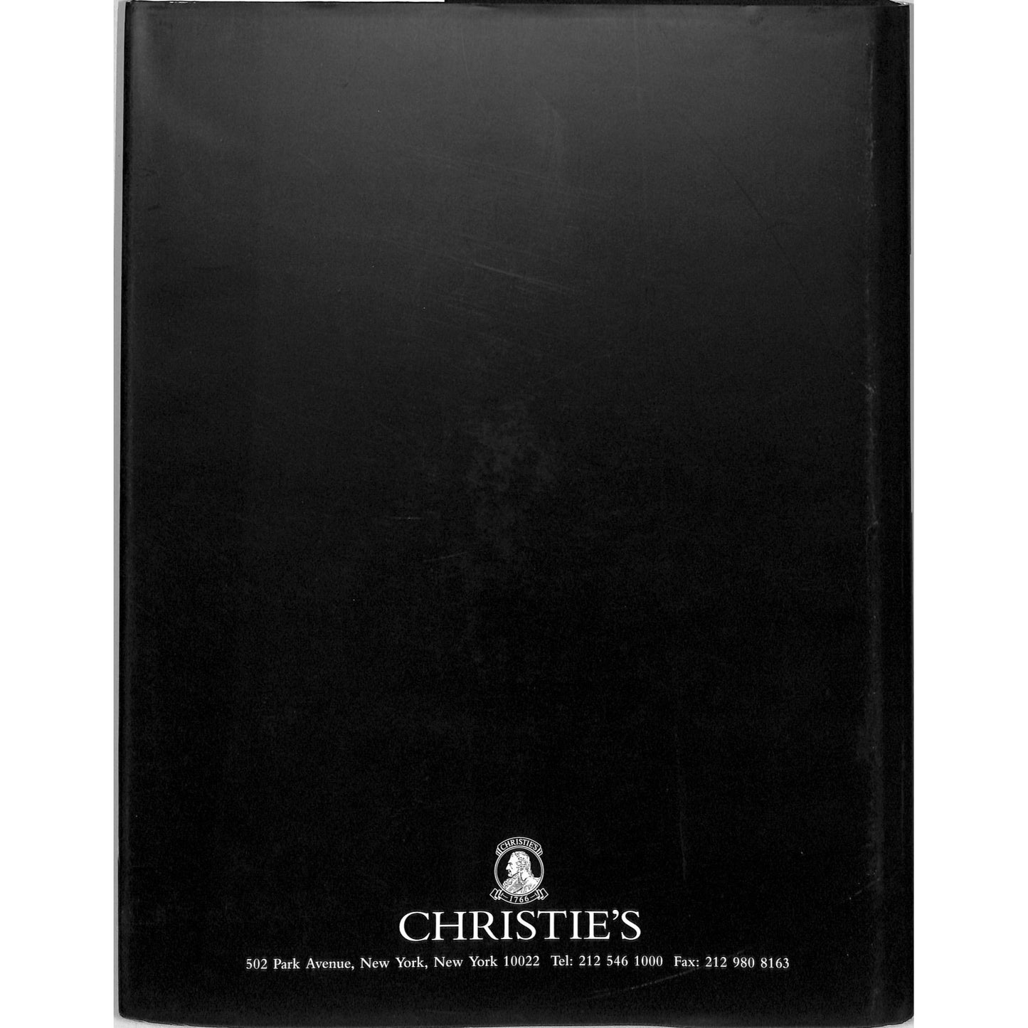 Christie's Collection of Irwin and Bethea Green Auction Catalog Nov 18-19 1997
