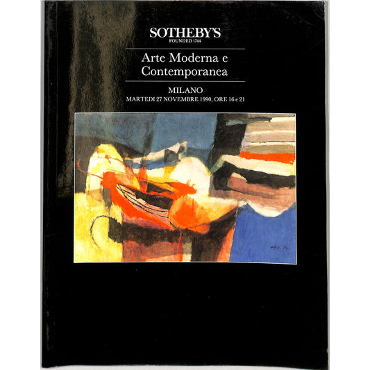 Sotheby's Modern & Contemporary Art Auction Catalog November 27, 1990