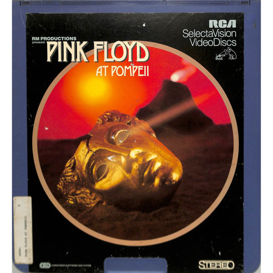 Pink Floyd at Pompeii (1972) Vintage CED Videodisc