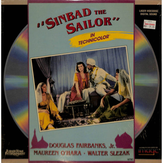 Sinbad The Sailor (1947) Laserdisc Video