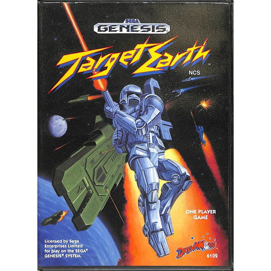 Target: Genesis (1993) Sega Genesis Cartridge
