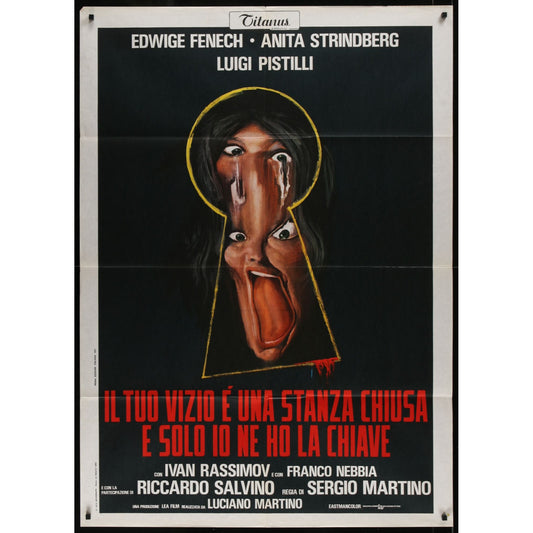 Your Vice Is a Locked Room and Only I Have the Key (1972) Italian Orig. Poster