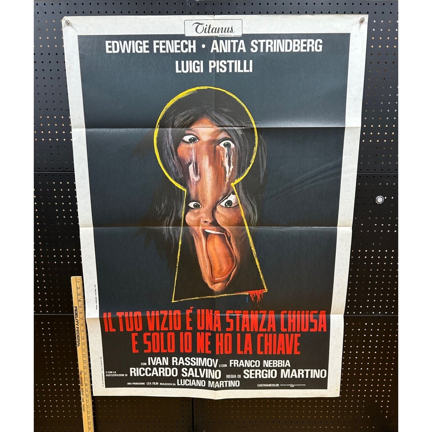 Your Vice Is a Locked Room and Only I Have the Key (1972) Italian Orig. Poster