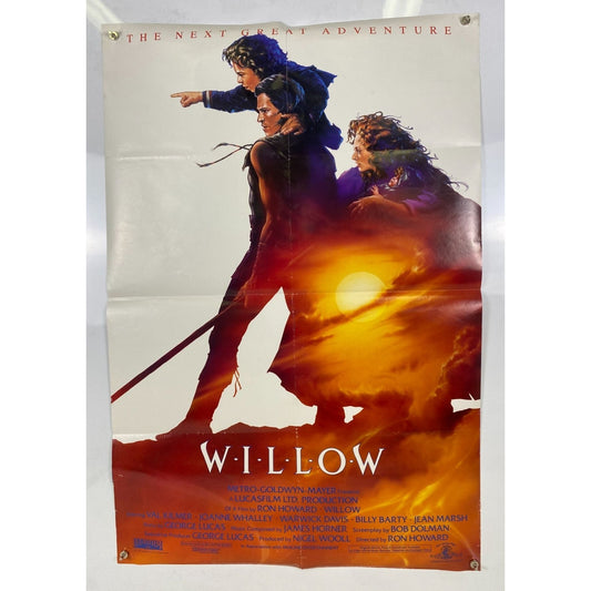 Willow (1988) Original Movie Poster Folded 27x41