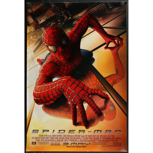Spider-Man (2002) Original Double-sided Movie Poster Rolled 27x40