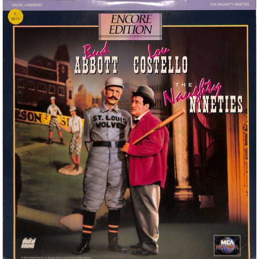 The Naughty Nineties (1945) Laserdisc