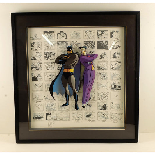 Batman/The Joker Storyboard Lithograph Limited Edition (Issued in 1994)