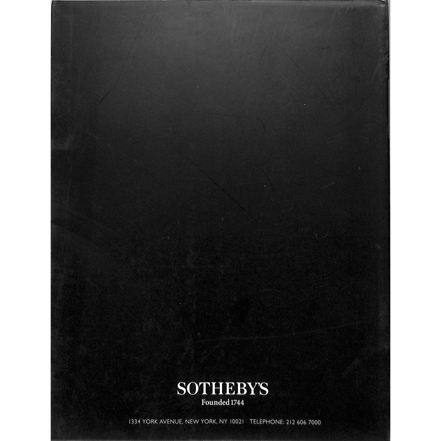Sotheby's Saidenberg Collection Art Auction Catalog November 10, 1999