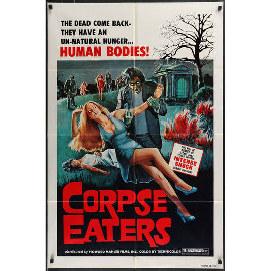 Corpse Eaters (1974) Original Movie Poster 27x41