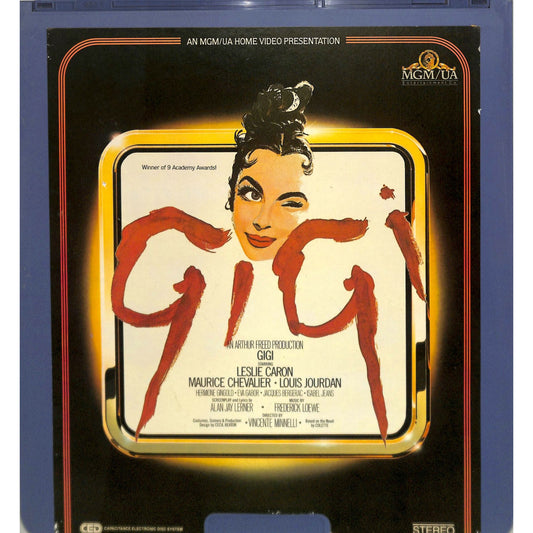 Gigi (1958) Vintage CED Videodisc