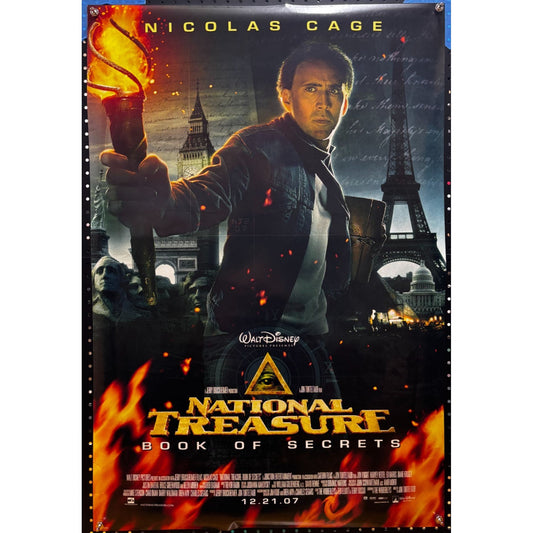 National Treasure Book of Secrets (2007) D/S, Original Rolled Poster 27x40
