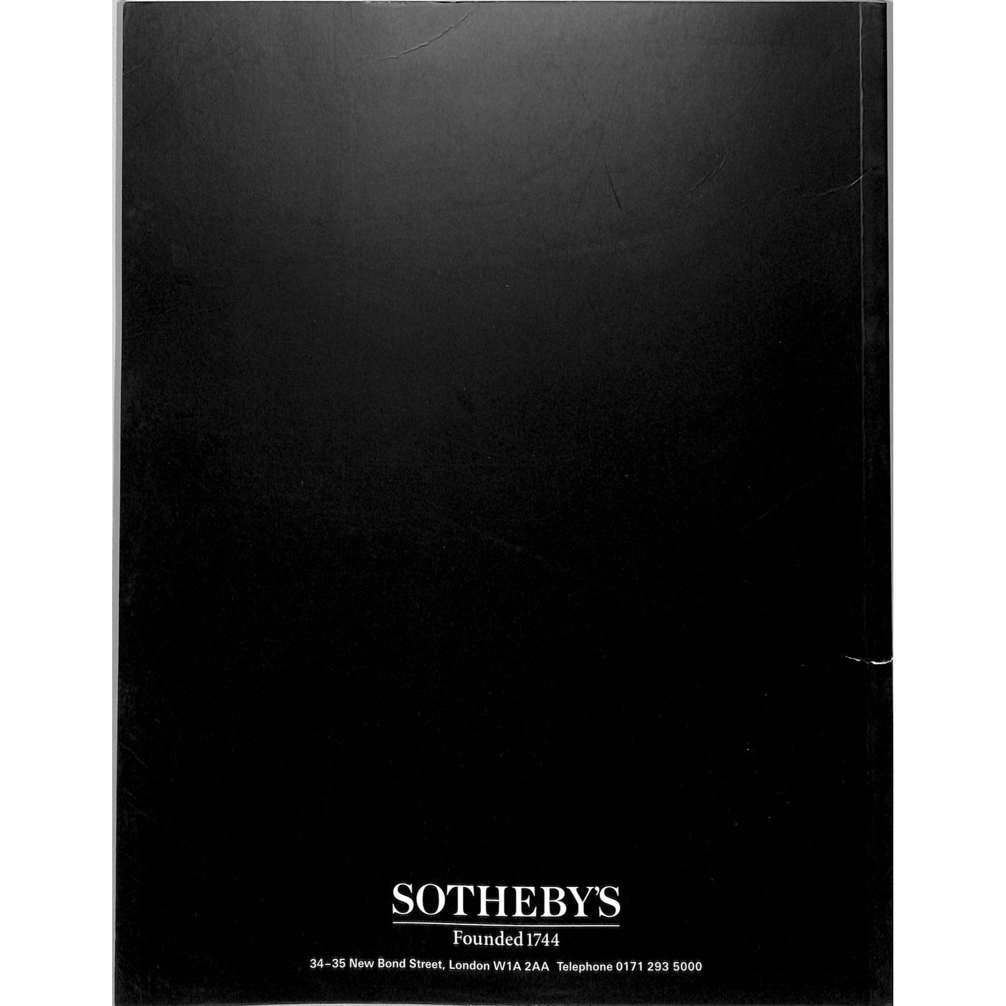 Sotheby's Contemporary Art Part 2 Auction Catalog July 3, 1998