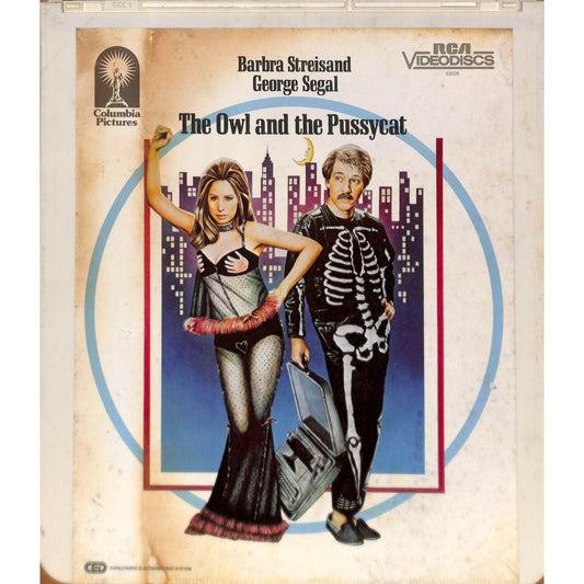 The Owl and the Pussycat (1970) CED RCA SelectaVision Videodisc TESTED WORKING