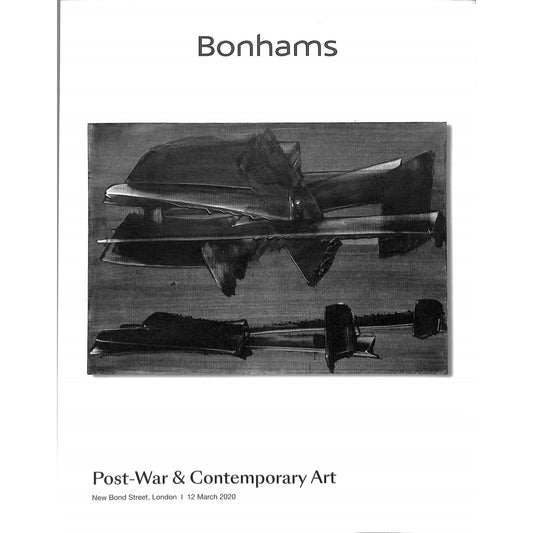 Bonhams Post War & Contemporary Art Auction Catalog March 12, 2020