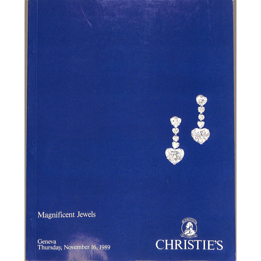 Christie's Magnificent Jewels Auction Catalog, 1989
