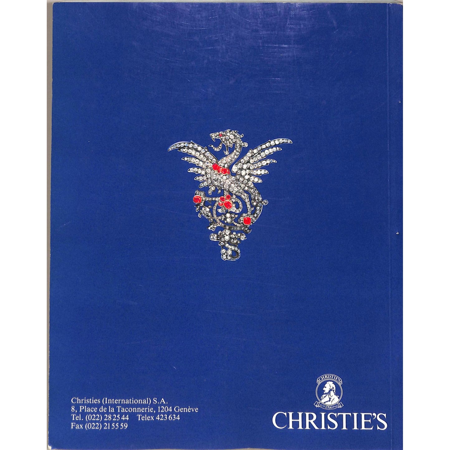 Christie's Magnificent Jewels Auction Catalog, 1989