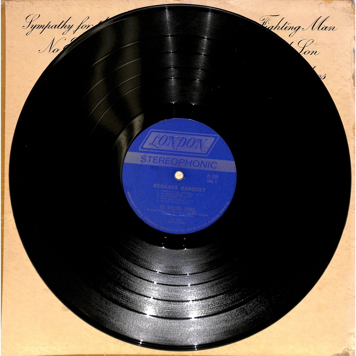Rolling Stones - Beggars Banquet Vinyl Record PS 539