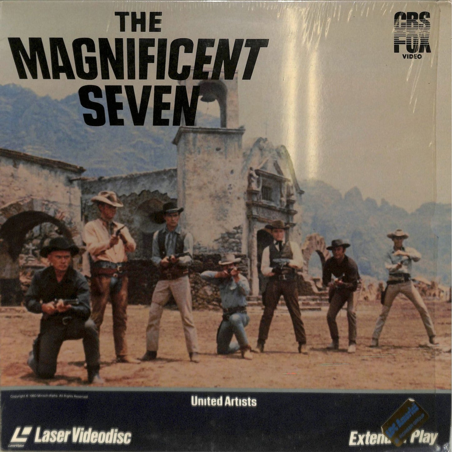 The Magnificent Seven (1960) Laserdisc