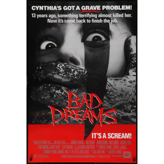 Bad Dreams (1988) Original Movie Poster Rolled 27x40 1/4