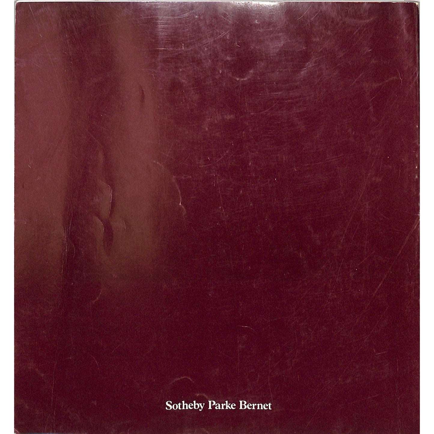 Sotheby's Drawings and Watercolors Art Auction Catalog May 15, 1980