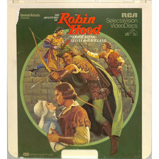 The Adventures of Robin Hood (1938) Vintage CED Videodisc
