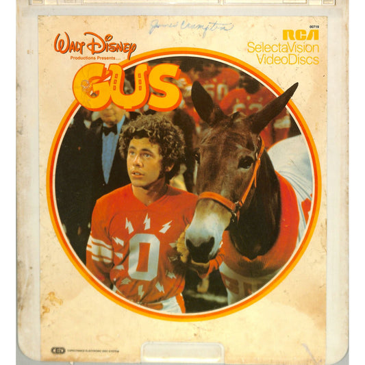 Gus (1976) Vintage CED Videodisc