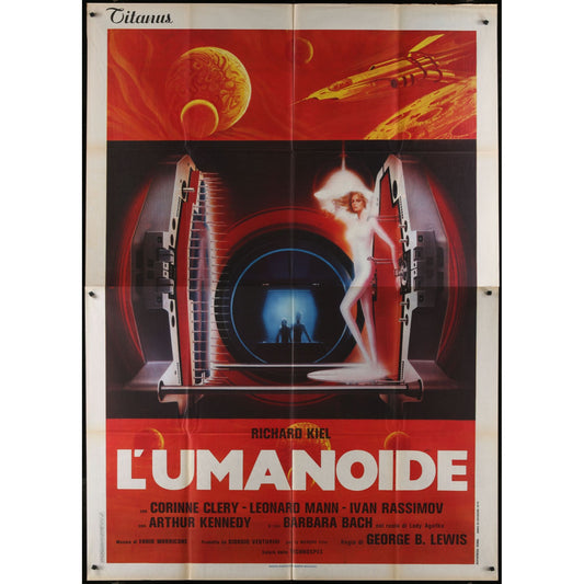 The Humanoid (1979) Original Italian 2P Movie Poster Folded 55x78