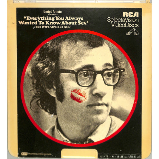 Everything You Always Wanted to Know About Sex (1972) Vintage CED Videodisc