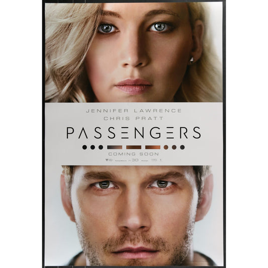 Passengers (2016) Original Double-sided Movie Poster Rolled 27x40