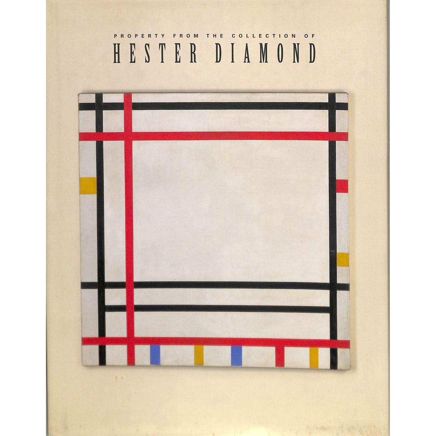 Sotheby's Hester Diamond Collection Art Auction Catalog November 4, 2004