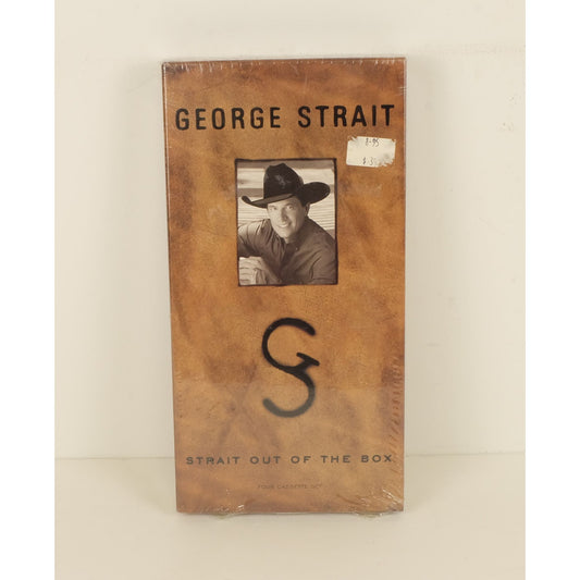 George Strait - Strait Out of the Box Cassette Box Set (not CD) New Sealed