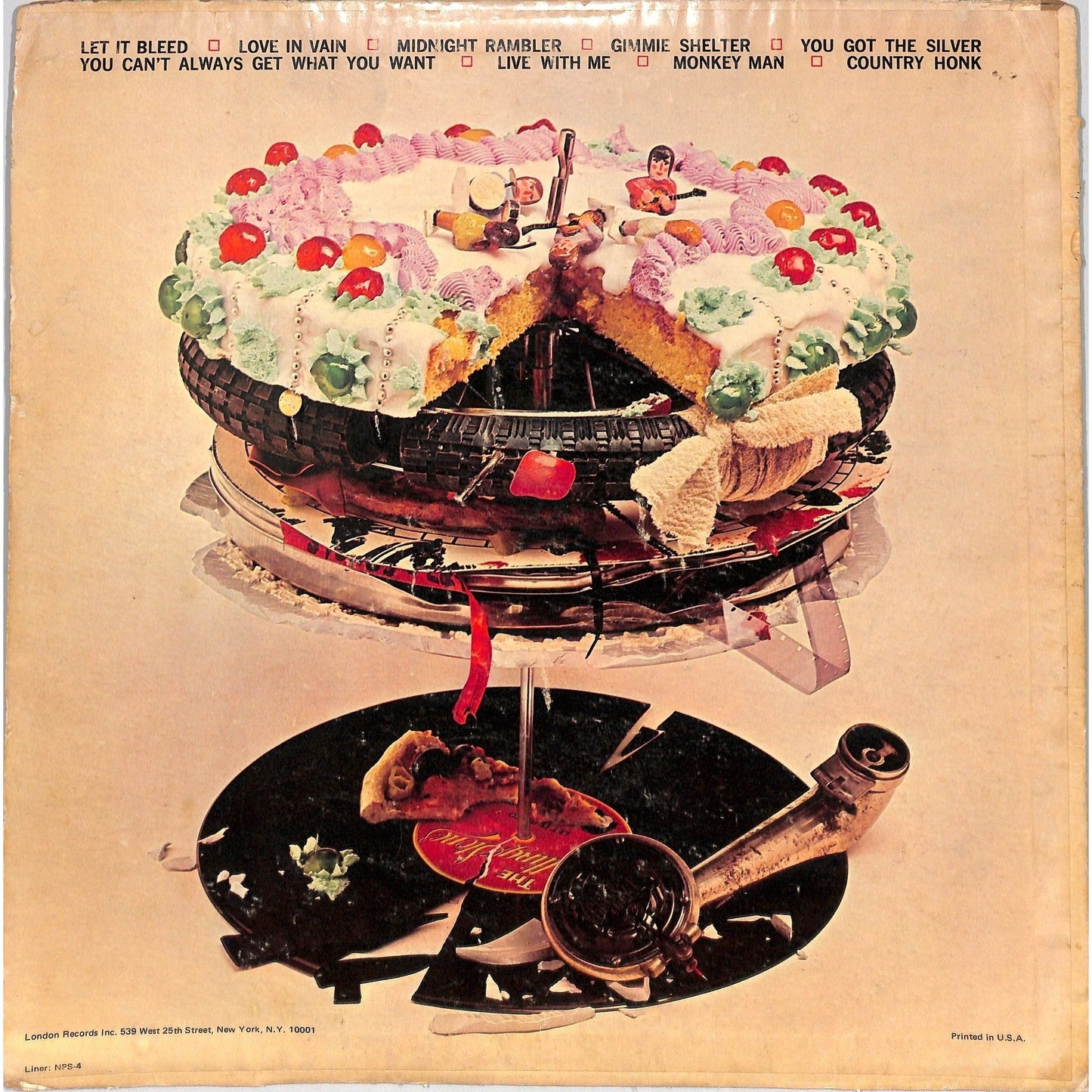 The Rolling Stones- Let It Bleed (1969) Vinyl Album