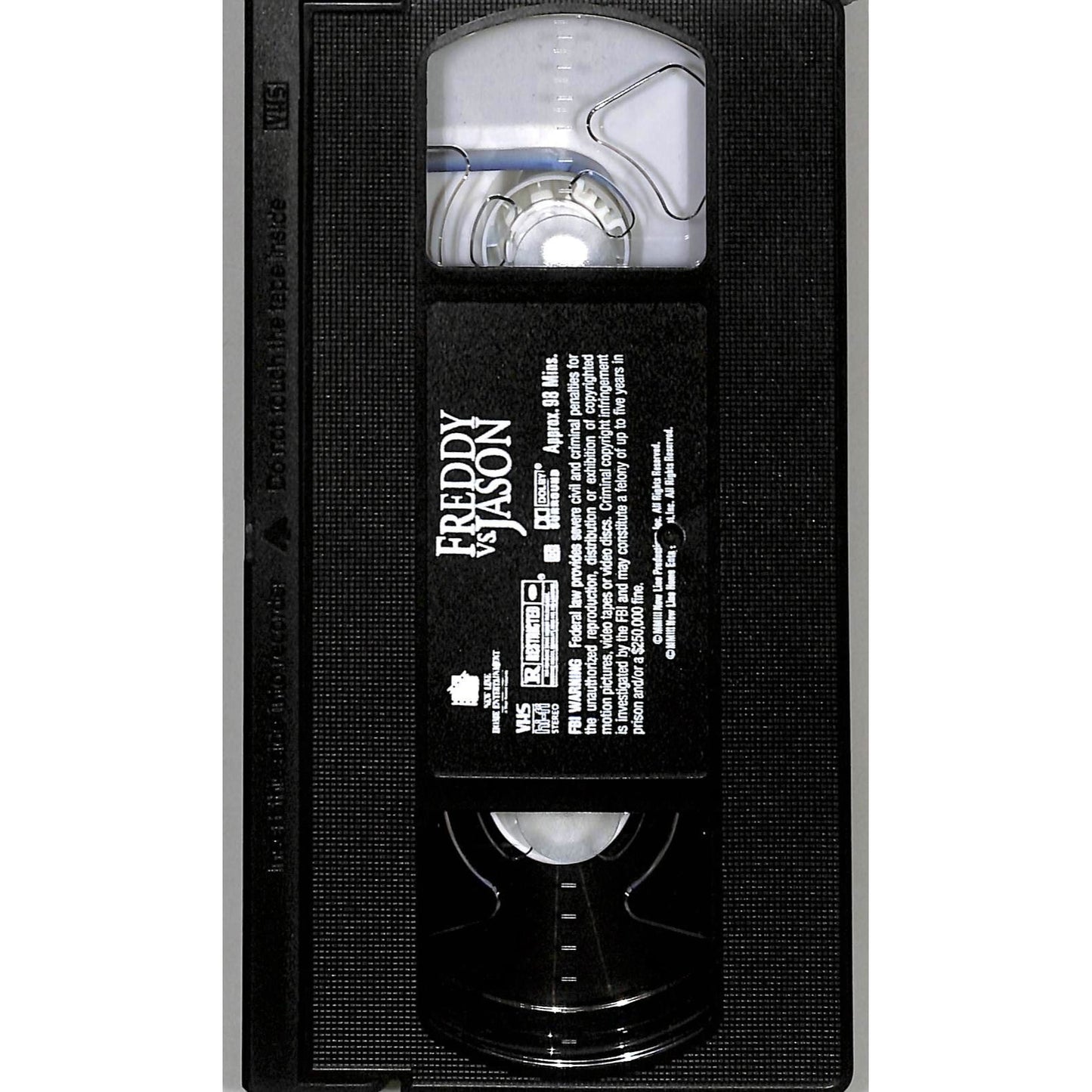 Freddy vs Jason (2003) VHS Tape Good condition