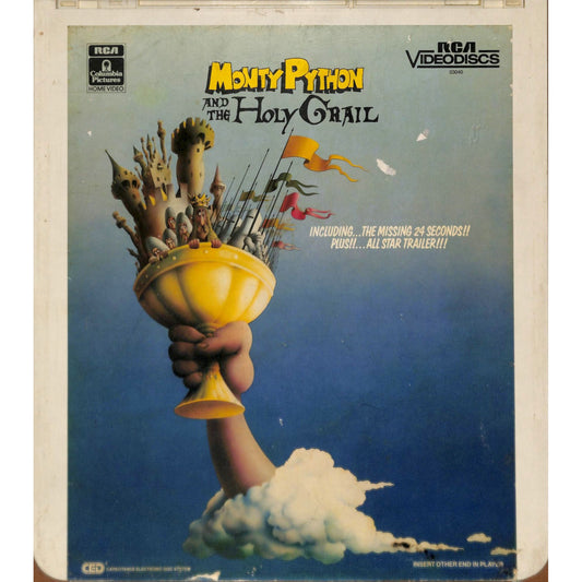 Monty Python and The Holy Grail (1975) CED RCA SelectaVision TESTED WORKING