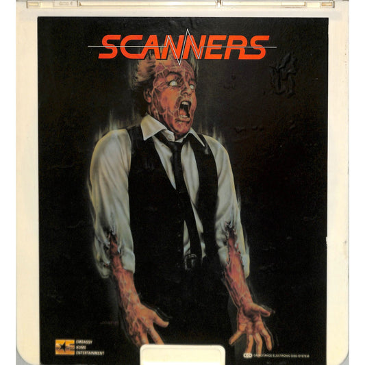 Scanners (1981) Vintage CED Videodisc