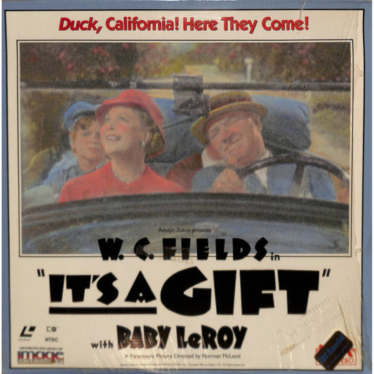 It's a Gift (1934) Laserdisc Video