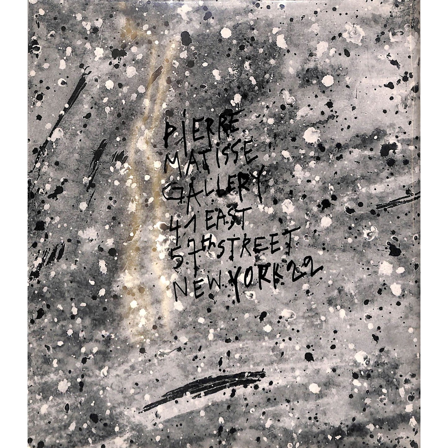 Jean Dubuffet Retrospective exhibition Art Catalog Nov 10 - Dec 12, 1959