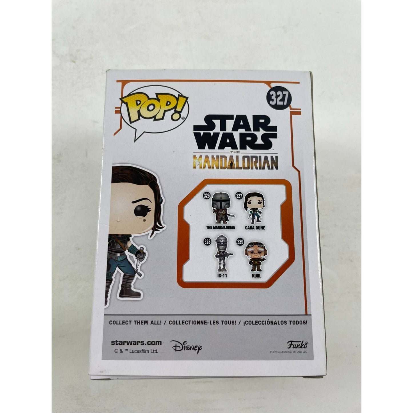Funko Pop! Cara Dune #327 Star Wars Mandalorian