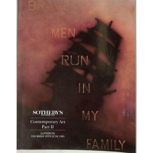 Sotheby’s Auction Catalog June 29, 1995