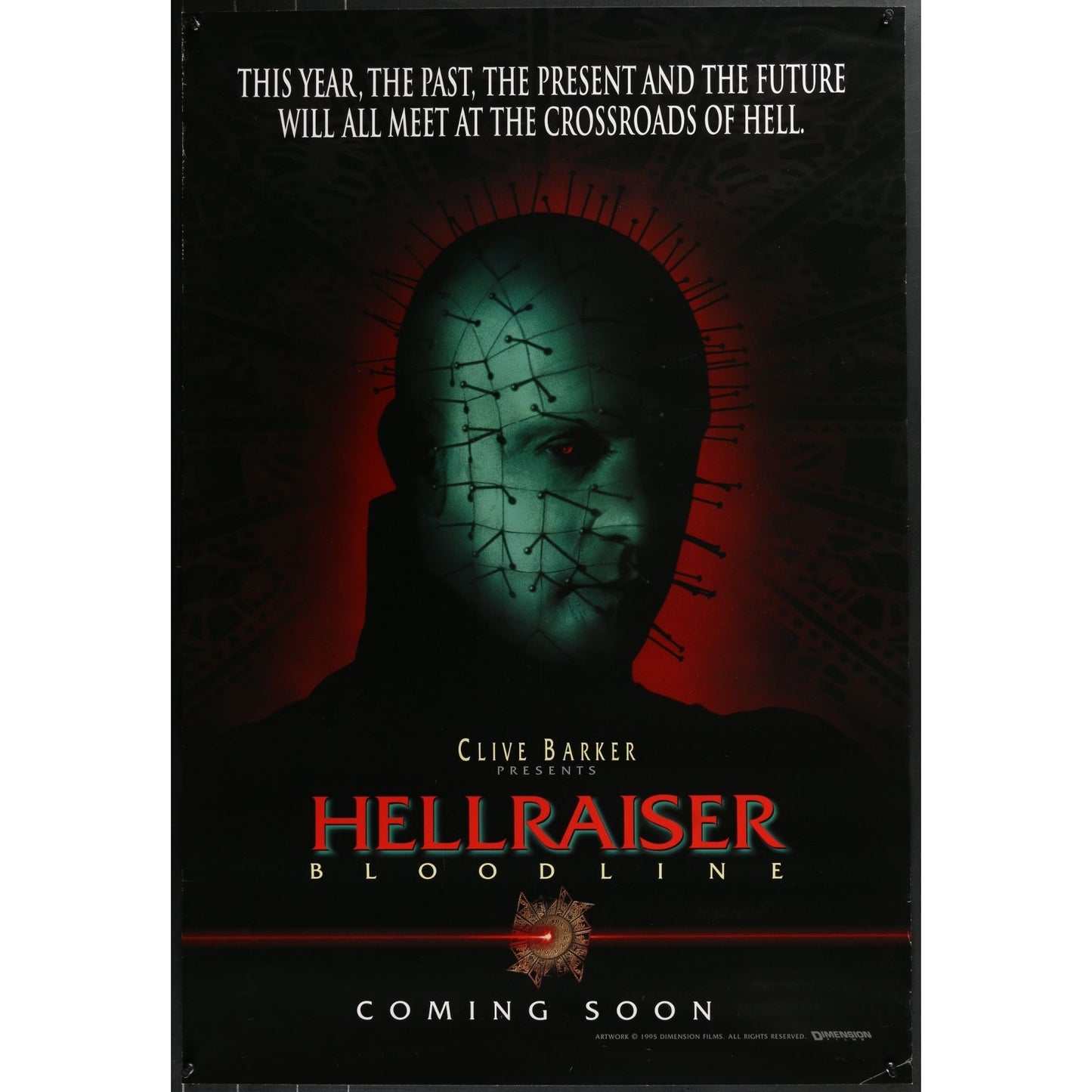 Hellraiser: Bloodline (1996) Original Double-sided Movie Poster Rolled 27x40