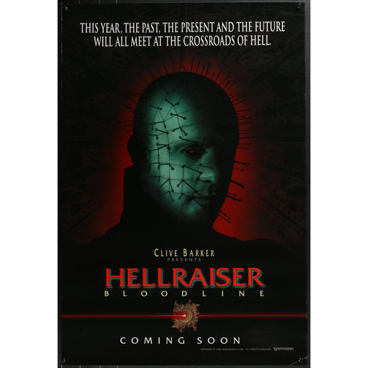 Hellraiser: Bloodline (1996) Original Double-sided Movie Poster Rolled 27x40