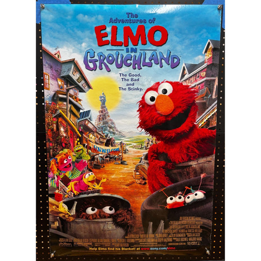 Elmo in Grouchland (1999) Double-Sided, Original Rolled Poster (27x40)