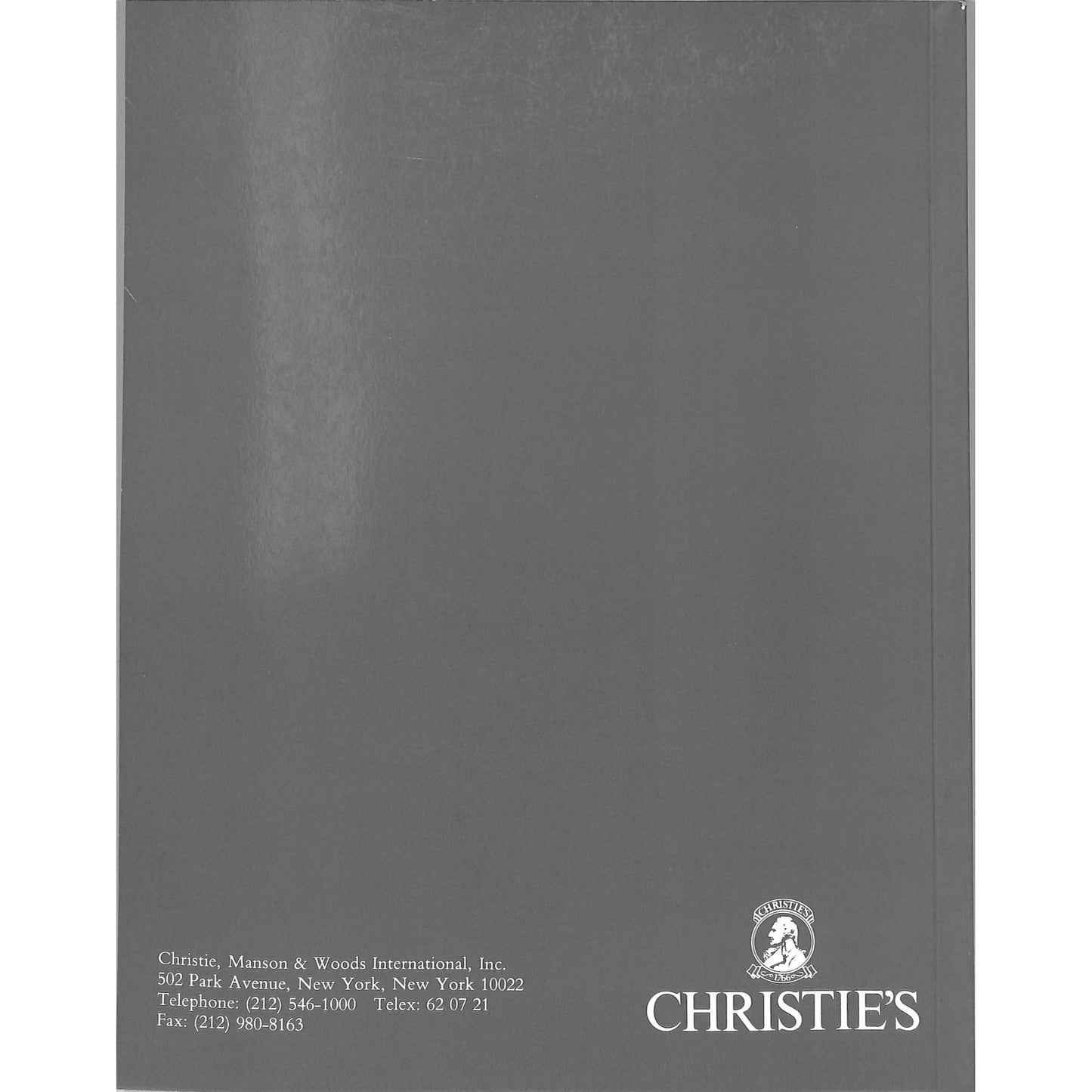 Christie's Latin American, Drawings & Sculpture Auction Catalog May 15-16 1991