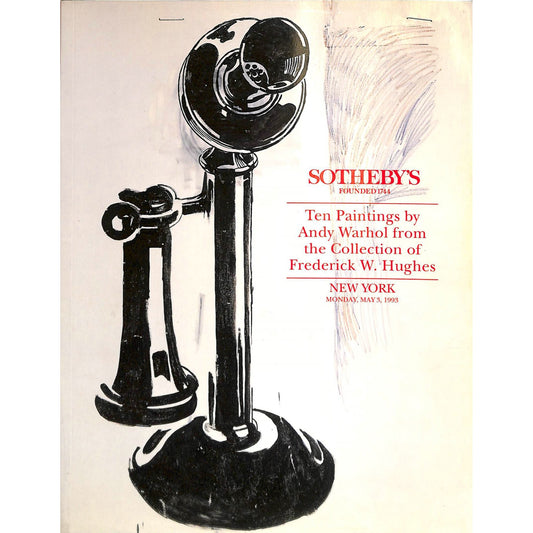Sotheby's Ten Paintings by Andy Warhol Auction Catalog May 3, 1993