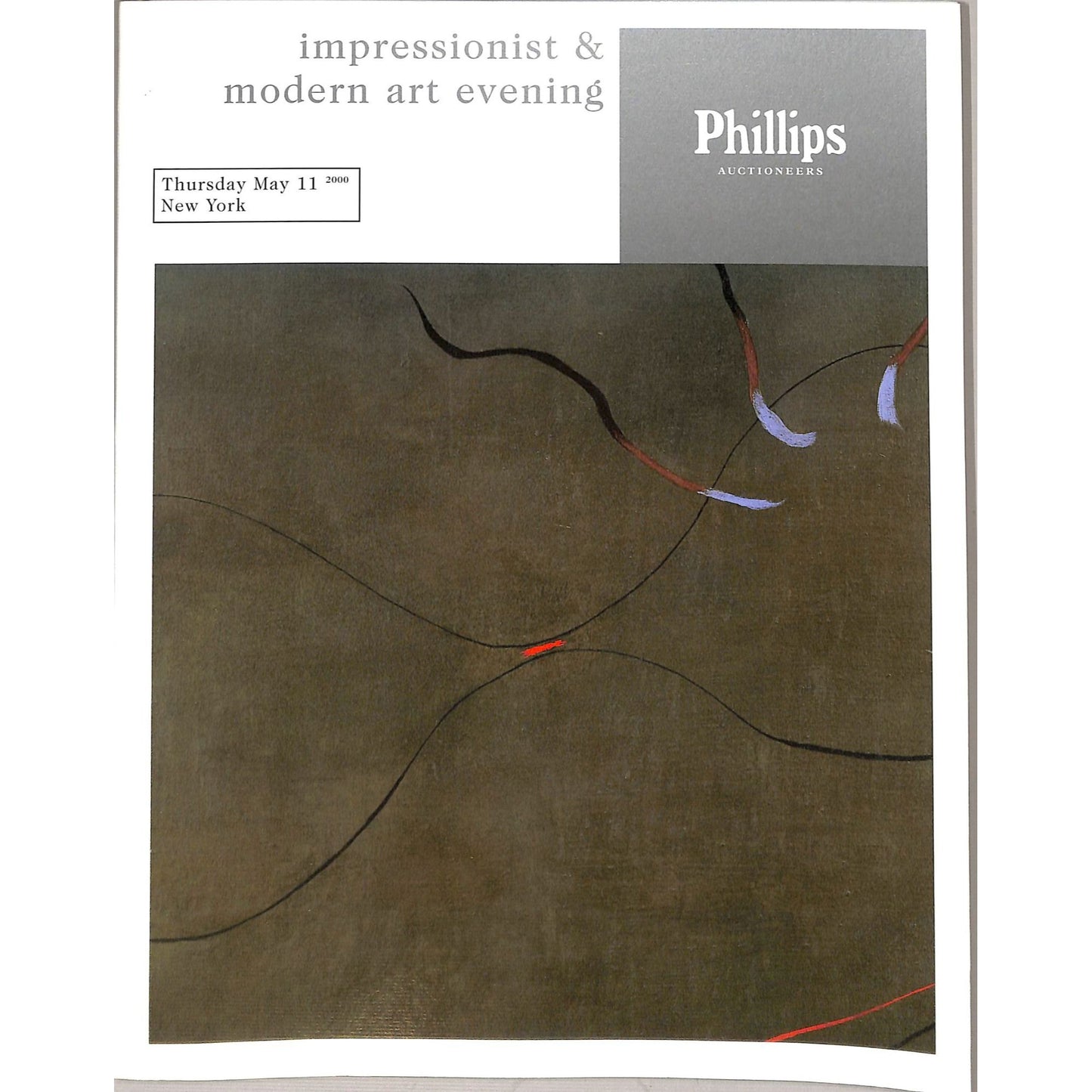 Phillips Impressionist and Modern Art Catalog May 11, 2000