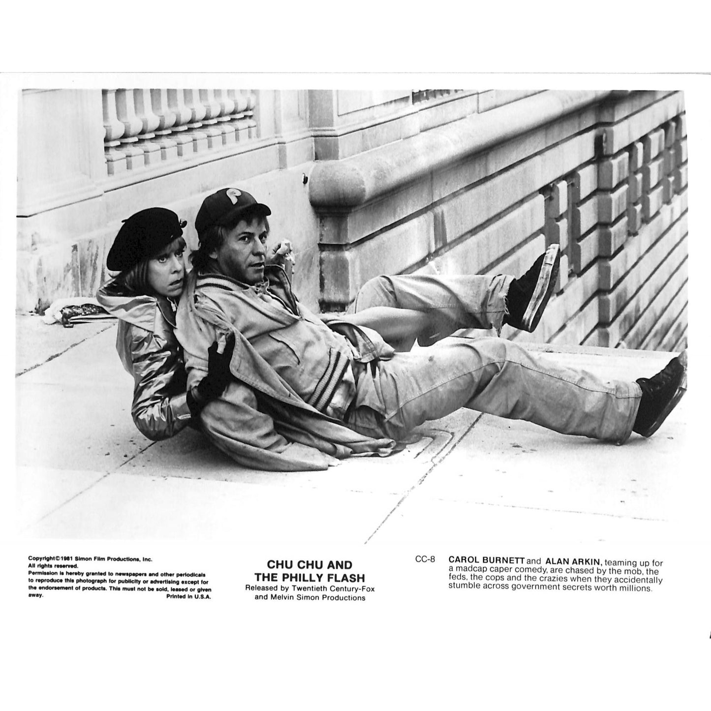 Chu Chu and The Philly Flash (1981) 10 Movie Stills 8x10