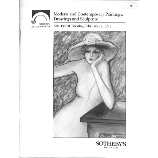 Sotheby's Contemporary Art Auction Catalog February 12, 1991
